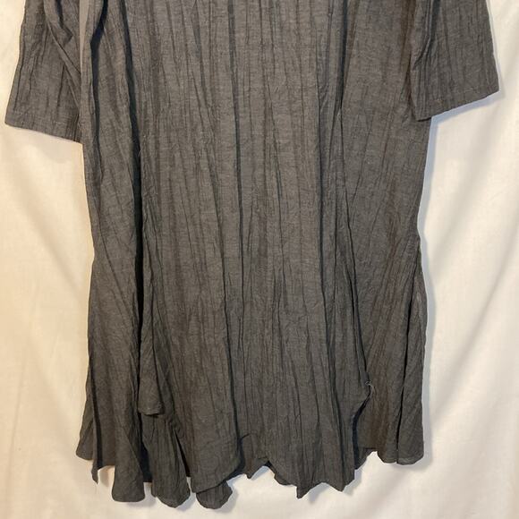 Jean Marc Philippe Gray Patchwork Artistic Maxi Length Unique Jacket Size 30 - Picture 10 of 10